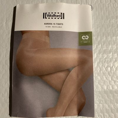 Wolford Aurora 15 Tights X-Small (Gold)